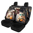 thumbnail image 1 of Uourmeti Capybara Driving Car Seat Covers Full Set Comfortable Driving Car Seat Covers Sets Easy to Install Polyester Seat Protectors Fit for Trucks most Cars, 1 of 10