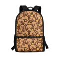 thumbnail image 1 of Uourmeti Capybaras Backpack, Comfort Straps Polyester Backpack 17 Inch Spacious Interior School Backpack for Work Outdoor, 1 of 6