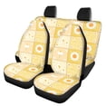 thumbnail image 1 of Uourmeti Car Seat Covers Breathable Fashion Car Seat Covers Full Set Polyester Full Backrest Easy to Install, Fit for Trucks Cars Sedans, Daisy Patch Quilt, 1 of 10