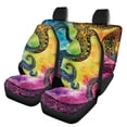thumbnail image 1 of Uourmeti Car Seat Covers Full Set Automobile Interior Decorate Accessories Polyester, Compatible with SUV Seats Sedan Seats, for Cars Trucks, 1 of 10
