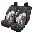 thumbnail image 1 of Uourmeti Car Seat Covers Full Set Easy to Install Protection Car Decoration Full Set Polyester Breathable Interior Accessories, Octopus Space Print, 1 of 10