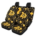 thumbnail image 1 of Uourmeti Car Seat Covers Full Set Fashion Polyester, Compatible with SUV Seats Front Seats, for Cars Trucks, Honeycomb Bee Print, 1 of 10