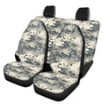 thumbnail image 1 of Uourmeti Car Seat Covers Full Set Interior Accessories Polyester, Compatible with Automotive Seats SUV Seats, for Cars Truck, Digital Camo Pattern, 1 of 10