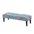thumbnail image 1 of Uourmeti Cherry Blossom Print Soft Bench Seat Cushion Covers, Washable Poly Spandex Long Bench Seat Slipcover for Living Room Home, 1 of 9