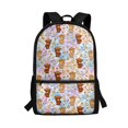 thumbnail image 1 of Uourmeti Cowboy Horse Tie Dye Print Everyday Backpack, Smooth Zippers School Bag 17 Inch Soft Skin Friendly School Backpack for Travel Shopping, 1 of 6