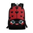 thumbnail image 1 of Uourmeti Cute Cartoon Face Design Backpack for Students, 17 Inch Smooth Zipper Portable School Backpack for Outdoor Daily Use, 1 of 6