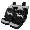 thumbnail image 1 of Uourmeti Dachshund Butterfly Print Full Set Seat Covers for Cars 3 Pieces, Car Seat Covers Polyester Interior Comfortable for most Cars Trucks Sedans, 1 of 9