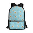 thumbnail image 1 of Uourmeti Daisy Pattern Durable Backpack for Travel Daily Use, Smooth Zippers Adjustable Shoulder Straps School Backpack Fashion Student Bookbag, 1 of 6