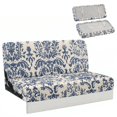 thumbnail image 1 of Uourmeti Damask RV Folding Sofa Cover Washable, Suitable for Camping Interior, RV Couch Covers Suitable for Jackknife Sleeper Sofas, 1 of 2