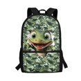 thumbnail image 1 of Uourmeti Dino Breaks Camo Adjustable Padded Straps Comfort Backpack for Work Travel, Adjustable Shoulder Straps Durable Daily Backpack Large Storage Space Daypack, 1 of 6