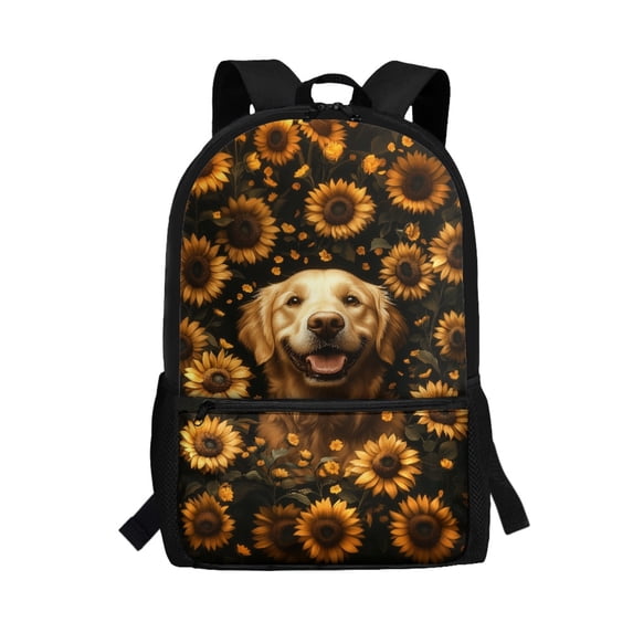 Uourmeti Dog Pattern Backpack for Kids, 17 Inch Durable Fabric Premium Quality School Backpack for Travel Outdoor