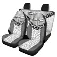 thumbnail image 1 of Uourmeti Dragonfly Leopard Car Seat Covers 3 PCS, Car Seat Covers Full Set Polyester Breathable Easy Installation for Truck Sedans SUV, 1 of 10