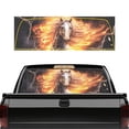 thumbnail image 1 of Uourmeti Fire Horse Rear Window Decals 66.9 x 22.4 Inches, Perforated Vinyl Decal, Weatherproof Graphics for Most Pickup Trucks Rear Window Personalized Art, 1 of 8