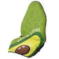 thumbnail image 1 of Uourmeti Front Seat Cover Machine Washable Microfiber, Compatible with Van Truck Seat, for Cars Trucks SUVs, Avocado Summer Cocktail, 1 of 7