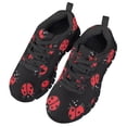thumbnail image 1 of Uourmeti Girls Ladybug Shoes Lightweight Running Sneakers Size 2.5 Big Little Kids Athletic Walking Shoes Lace up Hiking Trainer Sneakers, 1 of 7