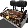 thumbnail image 1 of Uourmeti Golf Cart Seat Cover Blanket Soft Warp Knitted Terry Cloth, Compatible with Sports Golf Carts, for Club Car Club Car DS Precedent, Highland Cow Floral, 1 of 8