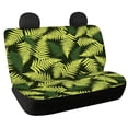 thumbnail image 1 of Uourmeti Green Fern Leaf Print Rear Bench Seat Covers for SUV, 2 Piece Non-Slip Waterproof Car Rear Seat Covers Durable Dirt Proof Back Seat Covers, 1 of 4