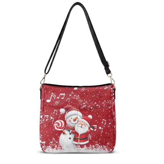 Uourmeti Large Capacity Shoulder Purse for Everyday Daily, Zipper ...