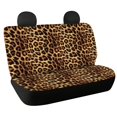 thumbnail image 1 of Uourmeti Leopard Print Pattern Auto Bench Seat Cushion Covers for Vehicles, Set of 2 Non-Slip Car Seat Cover Cushions Stretch Durable Back Passenger Seat Cushions, 1 of 6