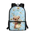 thumbnail image 1 of Uourmeti Otter Soft Daypack, 17 Inch Fine Workmanship Backpack Polyester Backpack for Women, 1 of 6
