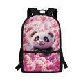 thumbnail image 1 of Uourmeti Panda Cherry Blossom Pattern Backpack for Women, 17 Inch Spacious Storage Anti Wear Travel Backpack for Tourism Work, 1 of 6