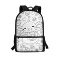 thumbnail image 1 of Uourmeti Salamander Pattern Backpack for Adults, 17 Inch Large Capacity Durable Fabric School Backpack for Travel Shopping, 1 of 6