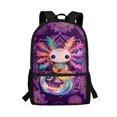 thumbnail image 1 of Uourmeti Salamander Pattern Durable School Backpack, 17 Inchs Adjustable Comfort Straps Student Bookbag Universal Matching Large Capacity Backpack for Teen, 1 of 6
