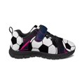 thumbnail image 1 of Uourmeti Soccer Shoes for Boys Size 12.5 Little Kid Cool Non-slip Athletic Shoes Breathable Lightweight Knitted Mesh Running Shoes Kids School Sneakers with Hook and Loops, 1 of 7