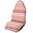 thumbnail image 1 of Uourmeti Terry Cloth Car Seat Cover Machine Washable, Compatible with Van and Truck, Non Slip Waterproof Bucket Seat Protector Fit for Sedan Vehicle Geometric Stripe 1 Pack, 1 of 7