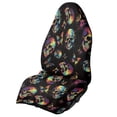 thumbnail image 1 of Uourmeti Tie Dye Skull Butterfly Terry Cloth Car Seat Cover Sweating, Suitable for Seat Covers and Liner Van Truck Seat, Car Seat Towel Cover for Vans Cars, 1 of 7