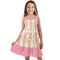 thumbnail image 1 of Uourmeti Toddler Girls Horse Dresses Kids Summer Sundress Sleeveless A Line Tiered Swing Dress for Girls Causal Soft Midi Dresses for Party School, 1 of 6