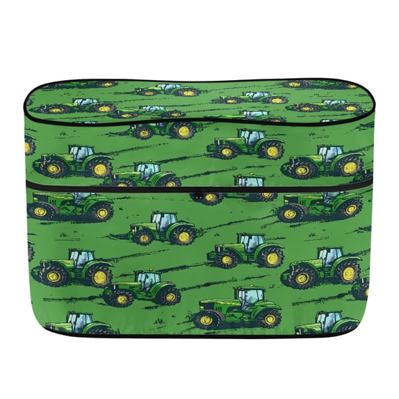 Uourmeti Tractor Farm Print RV Propane Tank Cover Durable for Travel Camping, Polyester Professional Stitching Dustproof Camper Propane Tank Cover