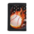 thumbnail image 1 of Uourmeti Trifold Card Wallet, Polyester Fabric Little Boys Wallet for Outdoor Sports, Foldable Large Capacity Children's Wallet, 1 of 6