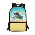 thumbnail image 1 of Uourmeti Turtle Pattern Non Fade Daypack for Travel School, Adjustable Shoulder Straps Durable Fabric Backpack Universal Matching School Backpack, 1 of 6