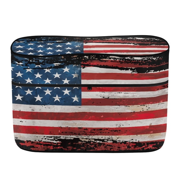 Uourmeti USA Flag RV Propane Tank Cover with Protective Waterproof RV Trailer Propane Tank Cover for Camping, Polyester Camper Propane Tank Cover