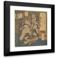 thumbnail image 1 of Uoya Hokkei 12x14 Black Modern Framed Museum Art Print Titled - So Komie; Chinese Warrior (19th Century), 1 of 5