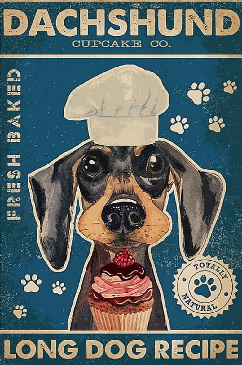 Uoyeqt Puzzles for Adult 500 Piece Jigsaw Puzzle Dachshund Love Baking ...