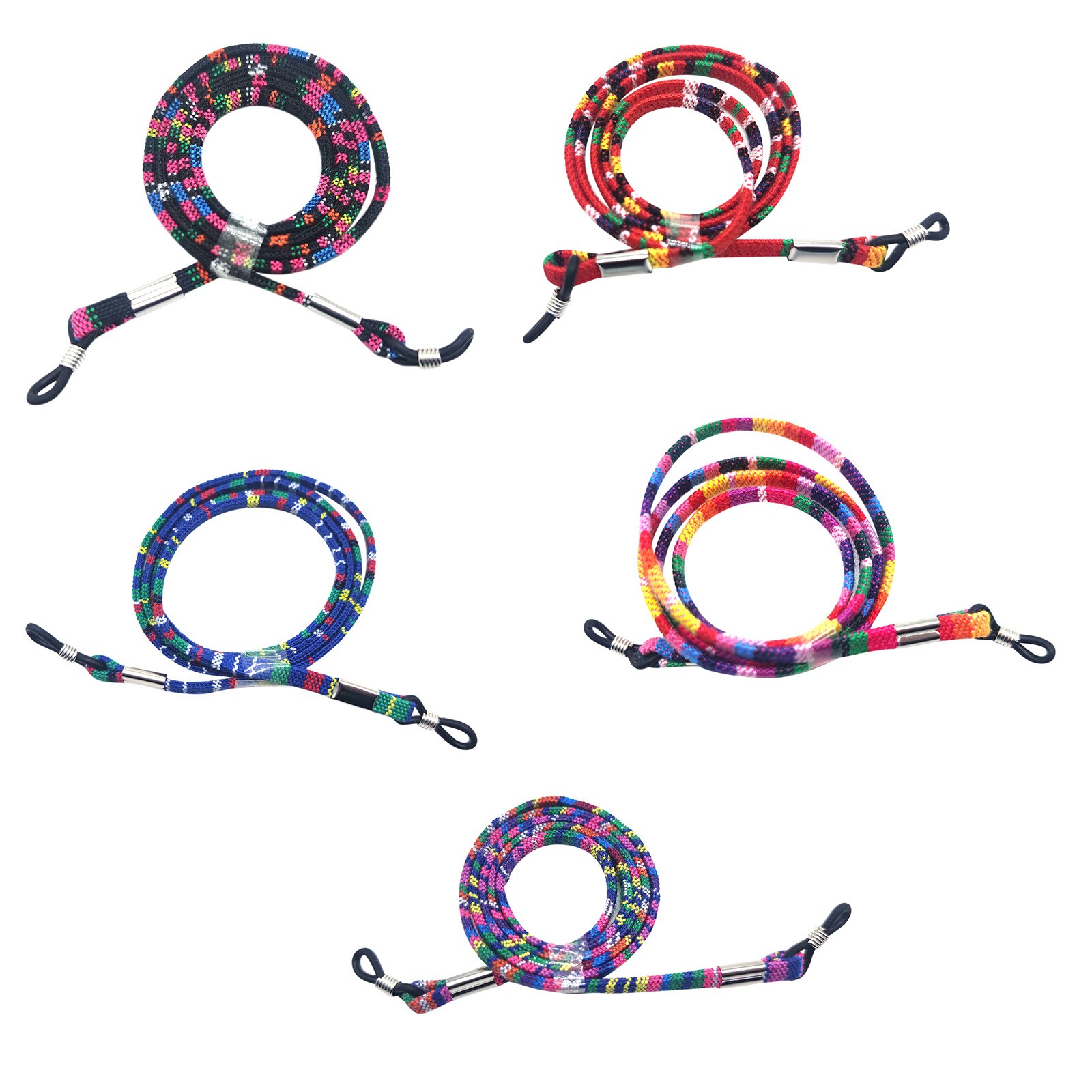 Uoyii Eyewear Chains & Lanyards 5 Colors Adjustable Mask Lanyard