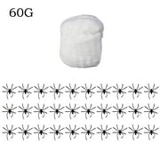 Up to 30% off! YOHOME Luminous Spider Webs, Glow in The Dark Webs Decorations, Stretch with Fake Spider, Ha11o-ween Cobwebs for Creepy Indoor and Outdoor Decor