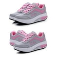 thumbnail image 1 of Up to 30% off, Zanvin Women's Fashion Sneakers Clearance Casual Work Shoes Non Slip Running Shoes Athletic Sneakers Thick Soled Sports Walking Shoes, Pink, Size 5.5, 1 of 7