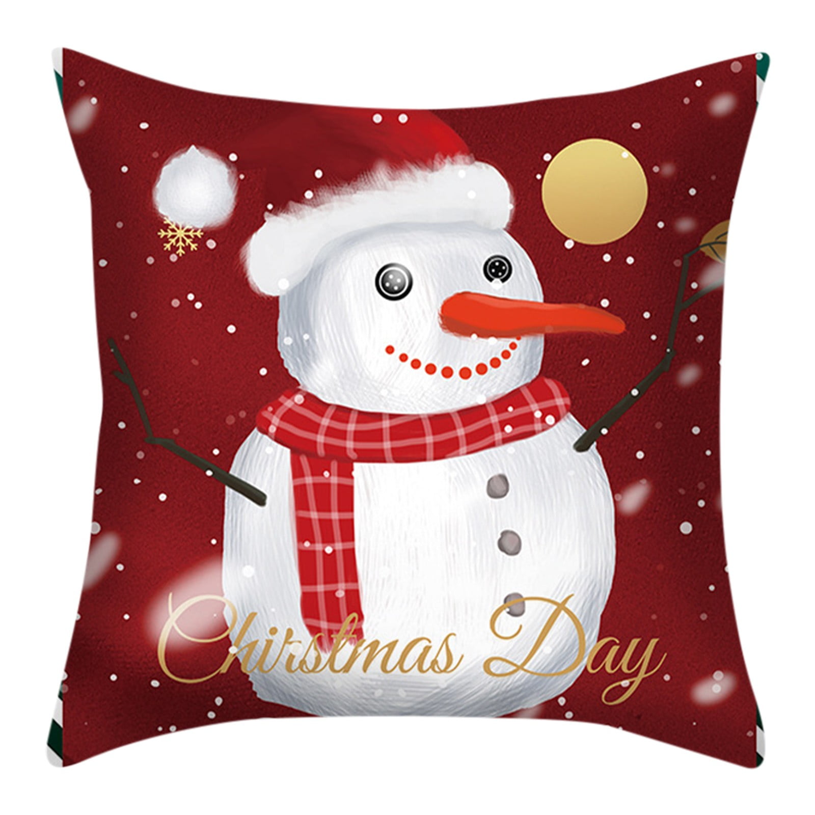 Up to 50 off Lksixu Winter Merry Christmas Pillow Covers 18 x 18in Many patterns Square Xmas