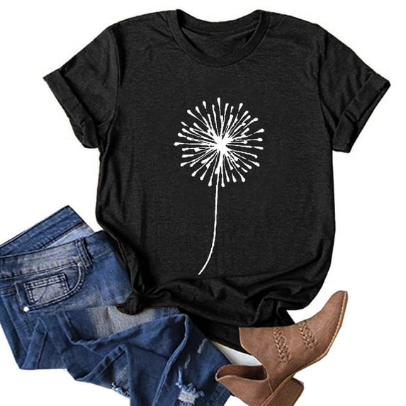 Up 50% off! Graphic Tees for Women Resort Wear for Women 2023 Orange Shirt Funny Graphic Tees Tank Tops for Teen Girls Graphic Women's Tees Graphic T Shirtsgirls Graphic Tees(Ya-Black,Large)