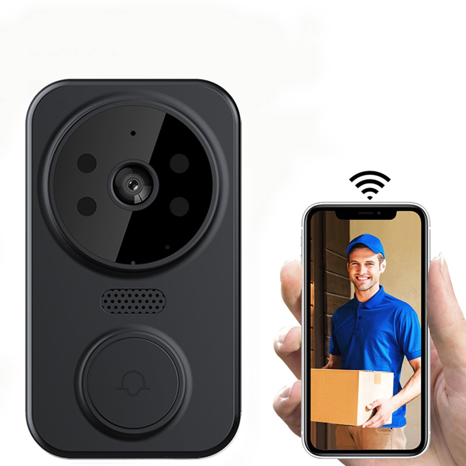 Up to 50 off! MIARHB RING Video Doorbell RING Doorbell WiFi Smart