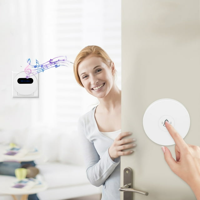 Up to 60 OFF, Wireless Doorbell Kit,590ft Range,58 Ringtones,4Level