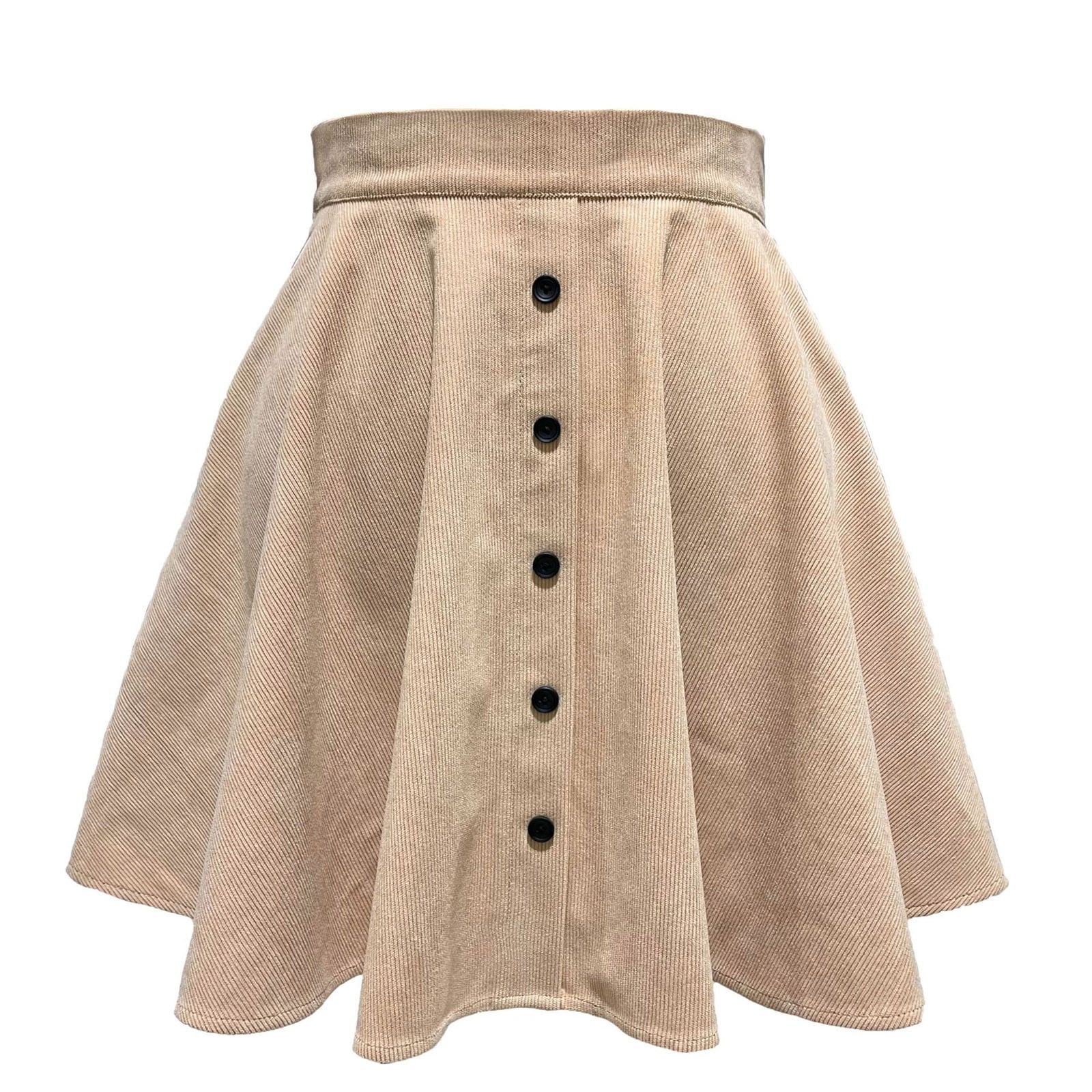 Women's corduroy skirt in summer cheap