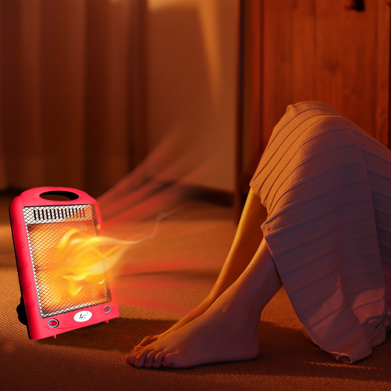 Up to 65 off Clearance! SRUILUO Electric Space Heater 1000W Energy