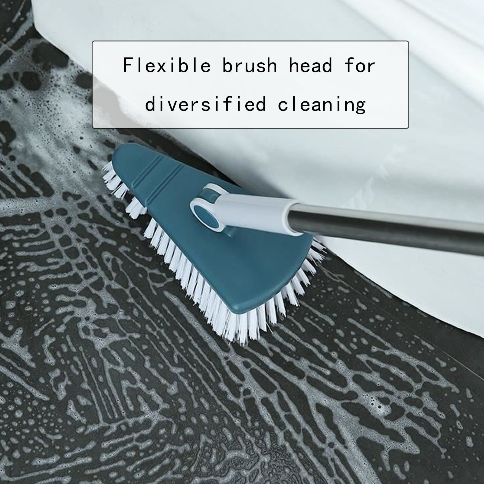 Up to 65% Off Aoujea Tub Tile Cleaner Brush With Long Handle ,Shower ...