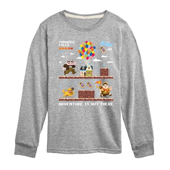 Up - Adventure Is Out There Boys' Long Sleeve Graphic T-Shirt