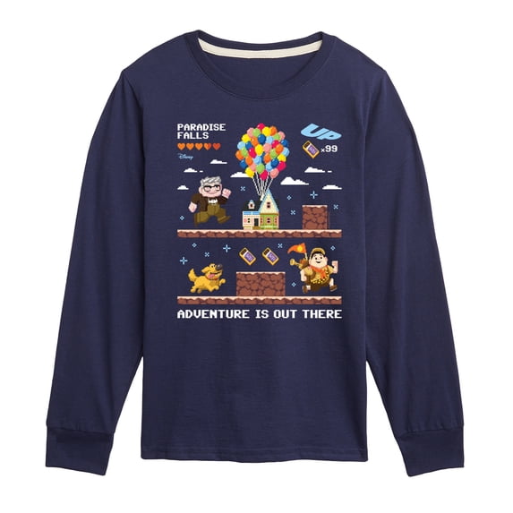 Up - Adventure Is Out There Boys' Long Sleeve Graphic T-Shirt