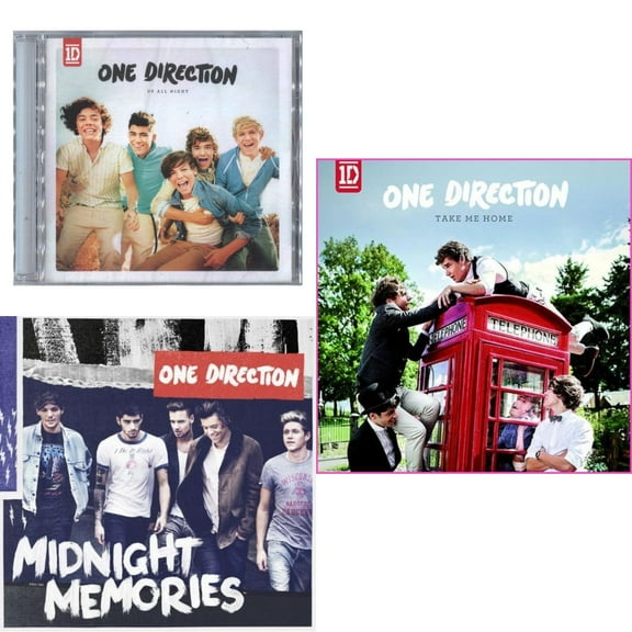 Up All Night & Midnight Memories & Take Me Home [CD Bundle]